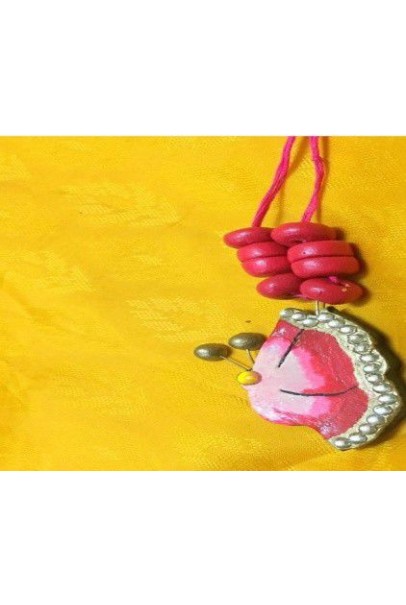 Handpainted Terracotta Hanging Handpainted Terracotta Hanging